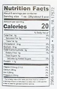 Nutrition Facts for Annie's Kitchen Pickled Garlic from Harvest Array