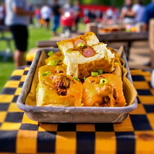 Chili Cheese Dog Sliders