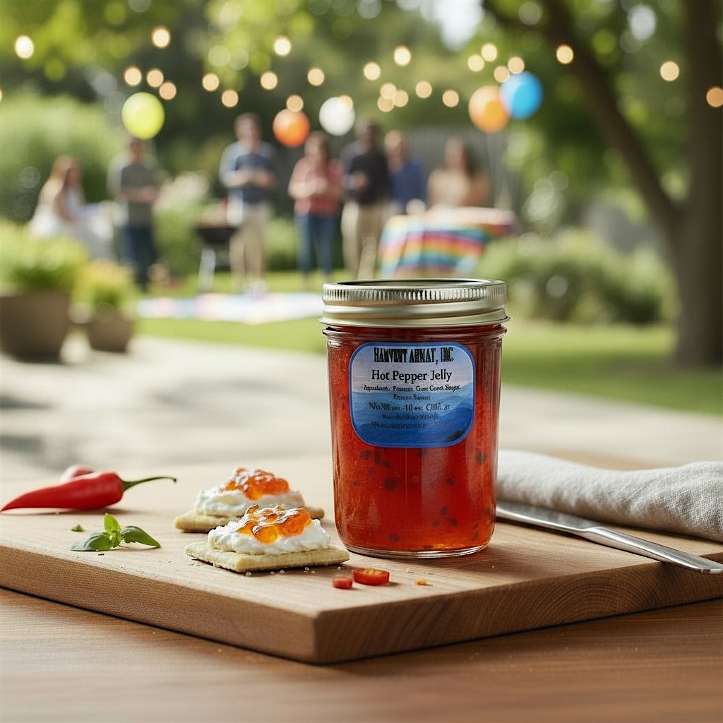 Blue Ridge Jams Hot Pepper Jam will spice up any cuisine. Order today at Harvest Array.