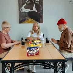 Enjoy the games of yesteryear like this Game of Jacks in a Retro Tin made by Channel Craft and available for online purchase at Harvest Array