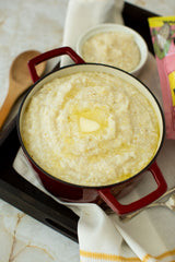 Non-GMO Stone Ground Unbleached White Grits