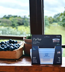Snack Size Zip Top Storage Container