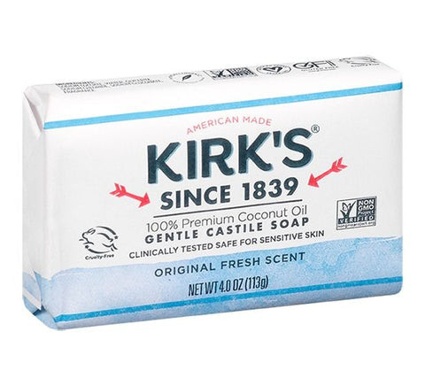 Kirk's Original Fresh Scent Gentle Castile Bar Soap