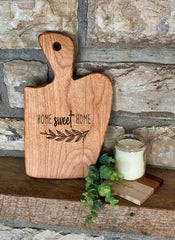 Premium made in the USA engraved cutting boards with personalized recipes. Perfect for gifts and home chefs!