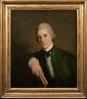 Large 18th Century Portrait Of A Gentleman Holding A Book Joshua REYNOLDS