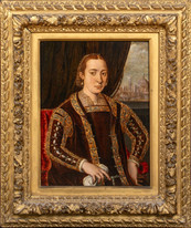 16th Century Eleanor Of Toledo Duchess of Florence - AGNOLO BRONZINO (1503-1572)
