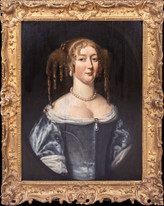 17th Century Portrait Of Elizabeth Percy, Countess of Northumberland JAN MYTENS