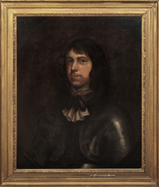 Large 17th Century English Knight Portrait Of Sir Ralph Warton (1656-1709)
