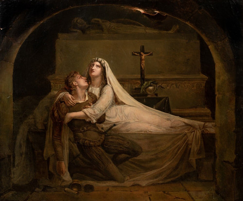 19th Century Pre-Raphaelite The Death Of Romeo & Juliet William SHAKESPEARE