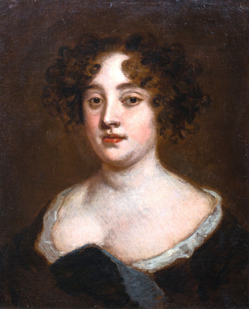17th Century English Portrait of Lady Francklin of Bedfordshire Sir Peter LELY