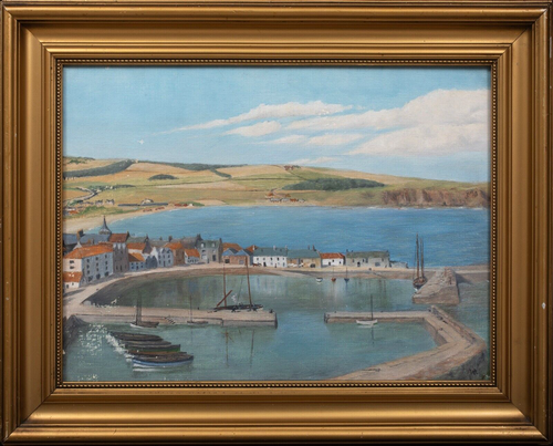 1930 Stonehaven Harbour Aberdeenshire Sir Walter Westley Russel (1867-1949)