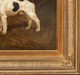 Large 19th Century Wire Fox Terrier Portrait & Hare FREDERICK FRENCH (1860-1916)