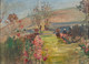 Early 20th Century Impressionist Garden Landscape ANNIE SWYNNERTON (1844-1933)