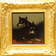 19th Century English Manchester Terriers Dog Portrait by G.W. MILTON of Bath