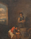 17th Century Dutch Peasants Drinking & Mother Potty Training Signed 