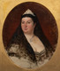 Large 19th Century European School Portrait Of A Large Duchess / Countess