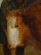 Large 18th Century Prize Bulls Farmer & Owner Landscape Antique Oil Painting