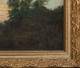 19th Century French Barbizon Impressionist Les bords de l'Oise CHARLES DAUBIGNY