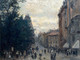 19th Century Impressionist Stockholm Street Scene - by Axel Erdmann (1873-1954)