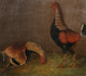 19th Century English Dorset Cockfighting Cock Fight Victory Sporting by SPORRETT