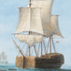 Large 19th Century Dutch Ships Whaling Whale Hunting Marine Oil Painting