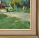 1950 French Impressionist Le Beuvron near Blos France by Georges Charles ROBIN