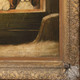 Large 19th Century English School Beagle Puppy Dogs Portrait In A Kennel