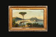 19th Century Italian School Neapolitan Bay Of Naples Landscape Mount Vesuvius