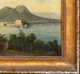 19th Century Italian School Neapolitan Bay Of Naples Landscape Mount Vesuvius