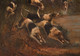 Large 19th Century English Fox Hunt Hound Full Cry Thomas BLINKS (1860-1912)