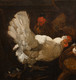 Large 18th Century Dutch Fowl Chickens & ChicksPieter III CASTEELS (1684-1749)