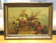 Fine Huge French 19th Century Flowers Still Life Master Antique Oil Painting