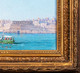 19th Century The Grand Harbour, Valletta Malta by Luigi M. Gallea (1847-1917)