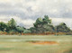 20th Century English Landscape View Of Aldeburgh Golf Course, Suffolk 