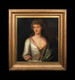 Large 18th Century Scottish School Portrait Of Lady Richardson Wife Of Sir James