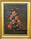Fine Large 17th Century Dutch Old Master Still Life Flowers In A Vase Antique 