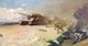 Large 20th Century WWII Russian T-34 Tanks & Infantry Battle Scene Oil Painting