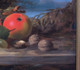 19th Century English Fruit Still Life Apple Peaches William Malbon (1805-1877) 