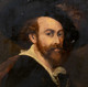 Large 17th Century French / Dutch Portrait Of Cavalier Bearded Gentleman