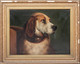 19th Century English Portrait Bloodhound Dog "Odin" Sir Edwin Henry Landseer