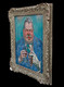 Large circa 1940 Portrait Of Artists Father John Cigar & Sherry by BARNEY SEALE