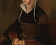 Large 16th Century Dutch Portrait Of Francisca van Luxemburg JAN VAN SCOREL
