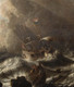 Large 17th Century Dutch Storm Shipwreck Bonaventura Peeters (1614-1652)