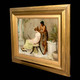Huge 19th Century Pre-Raphaelite Maiden & Slave Vanity HENRY THOMAS SCHAFER