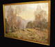 Huge 19th Century Woodland Hillside Autumn Landscape David Murray (1849-1933)