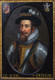 Large 16th Century Portrait King Christian III of Denmark & Norway JOHN DE CRITZ