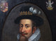 Large 16th Century Portrait King Christian III of Denmark & Norway JOHN DE CRITZ