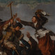 Large 17th Century Dutch Old Master Battle Of The Peasants Fighting M D HOUT