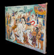 Huge 1930's French Cubist Surrealist "Amazons" by Isobel Françoise Rodmell