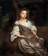 Large 17th Century Portrait Of A Girl "Philadelphia" SIR PETER LELY (1618-1680)